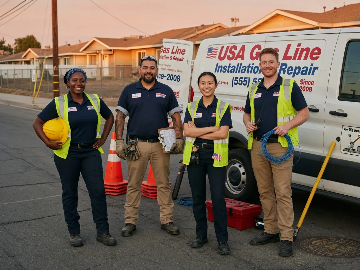 Gas Line Installation company in Camp Meeker, CA